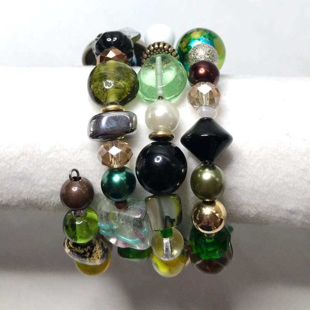 Handmade Bracelet with Vintage and Modern Elements (NB51-4H) New Without Tags - Picture 3 of 9